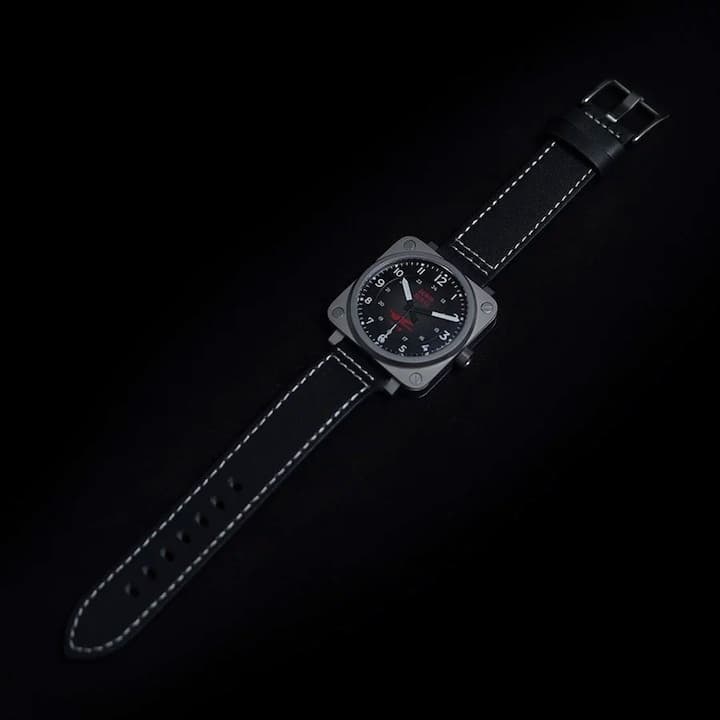 УМНЯШОВ КАМИКАДЗЕ, нержавеющая сталь и титан, сапфировое стекло, 41x41mm (UM-G1)