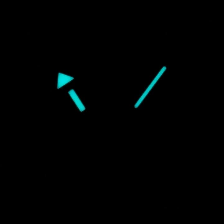 Серебряные стрелки ВОСТОК АМФИБИЯ, светятся синим (PAAR01-3)