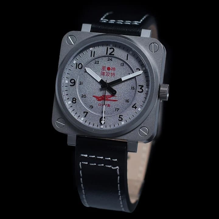 УМНЯШОВ КАМИКАДЗЕ, нержавеющая сталь и титан, сапфировое стекло, 41x41mm (UM-G3)