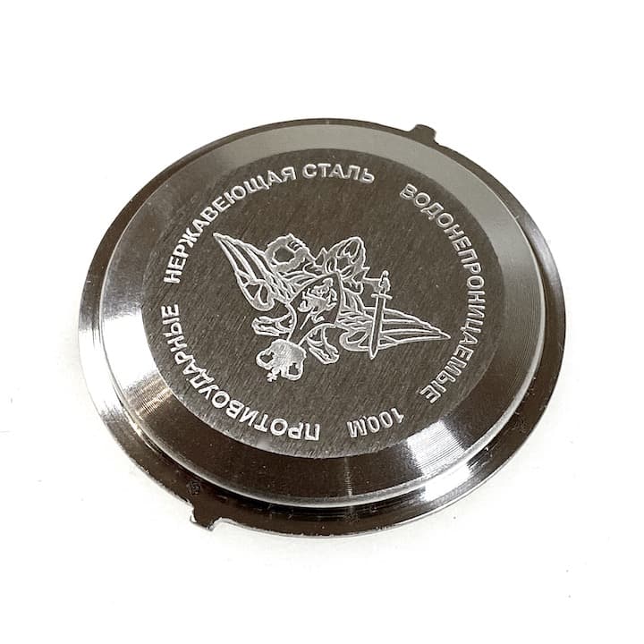 Плоская задняя крышка для корпусов ВОСТОК РАТНИК, КОМАНДИРСКИЕ И АМФИБИЯ (не для механизмов с автоподзаводом (119k-14)