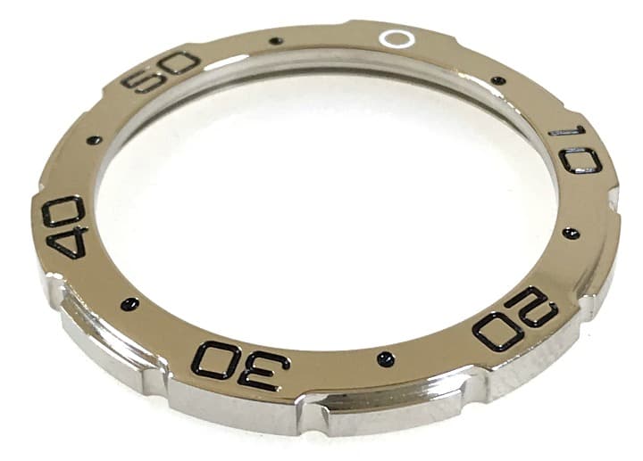 Безель ВОСТОК АМФИБИЯ с пружиной, полированный (67k2/1)
