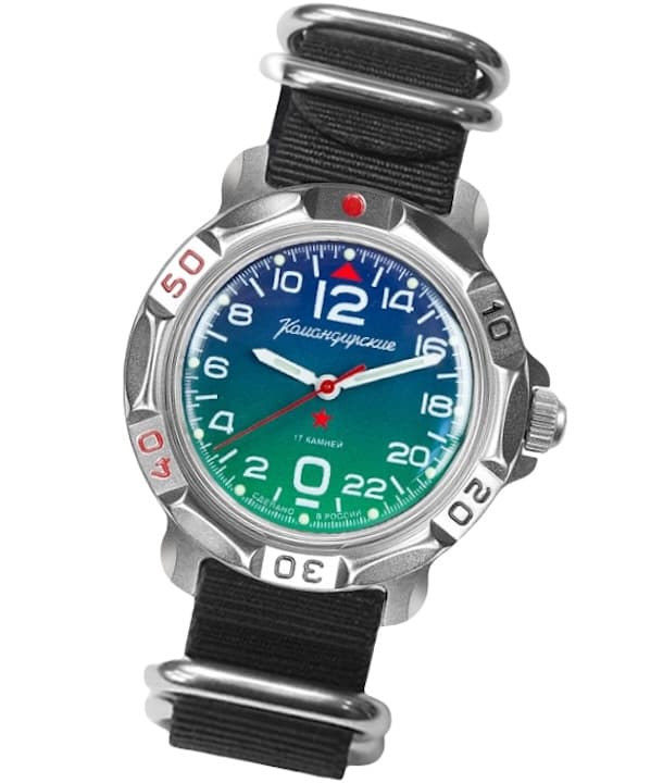 ВОСТОК КОМАНДИРСКИЕ, 24-часовое время (81617В)