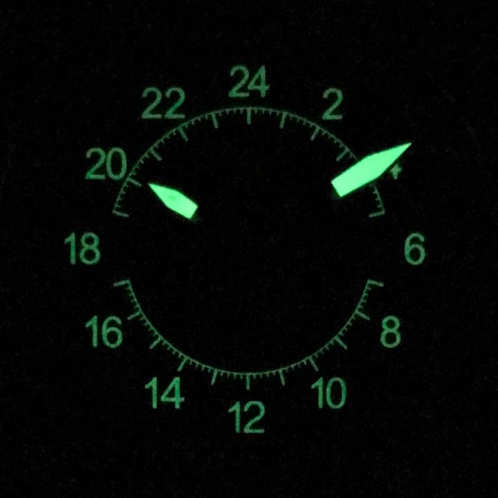 Российские 24-часовые авиационные часы "ПИЛОТ" от TRIUMPH  с механизмом "РАКЕТА", нержавеющая сталь, ø45 мм