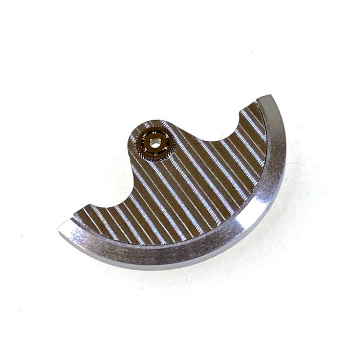 Груз с подшипником, хромированный, женевские полоски, ВОСТОК АМФИБИЯ КОМАНДИРСКИЕ