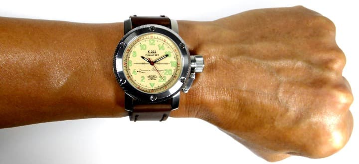 ТРИУМФ ПОДВОДНАЯ ЛОДКА АНЧАР, 24-часовые время, сапфировое стекло (1032.02)