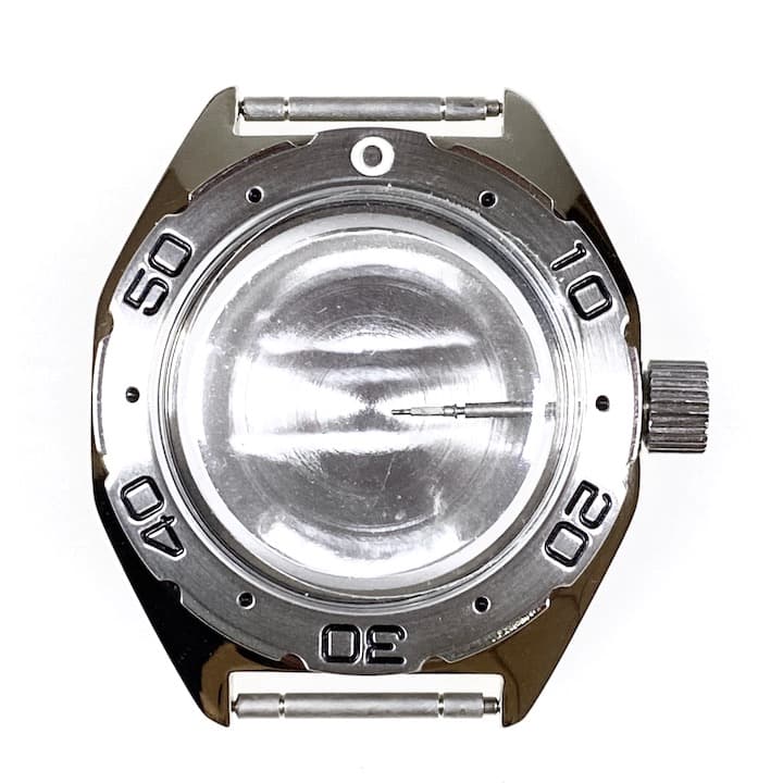 Корпус ВОСТОК 670, полированный c брошюрованным безелем (670ksb / 1)