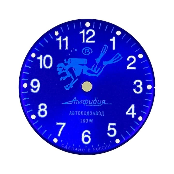 Циферблат 656 Восток Амфибия Scuba Dude