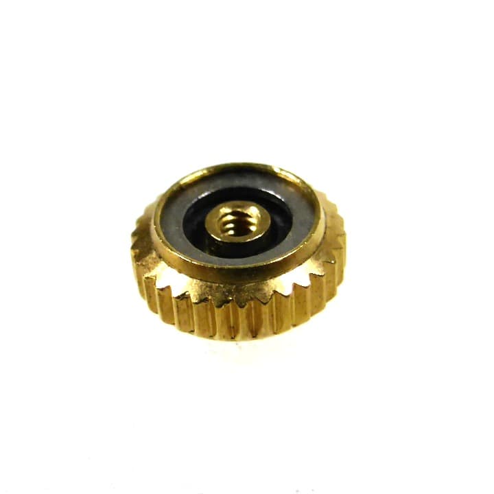 Заводная головка для старинных русских часов ВОСТОК Точные, Алмаз, Волна, позолоченные k-ku