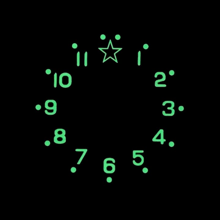 Циферблат 306 S ВОСТОК КОМАНДИРСКИЕ