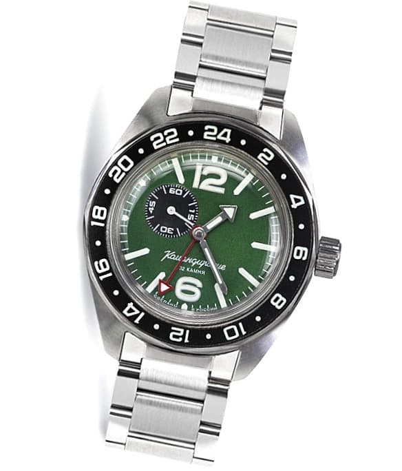 ВОСТОК КОМАНДИРСКИЕ GMT (03007А)