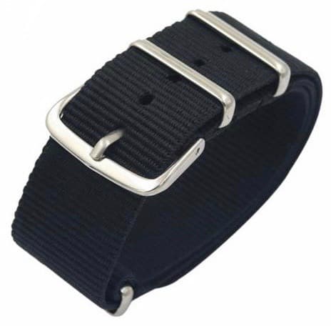 22мм ремешок НАТО для часов VOSTOK, нейлон, черный (NATO22-03)