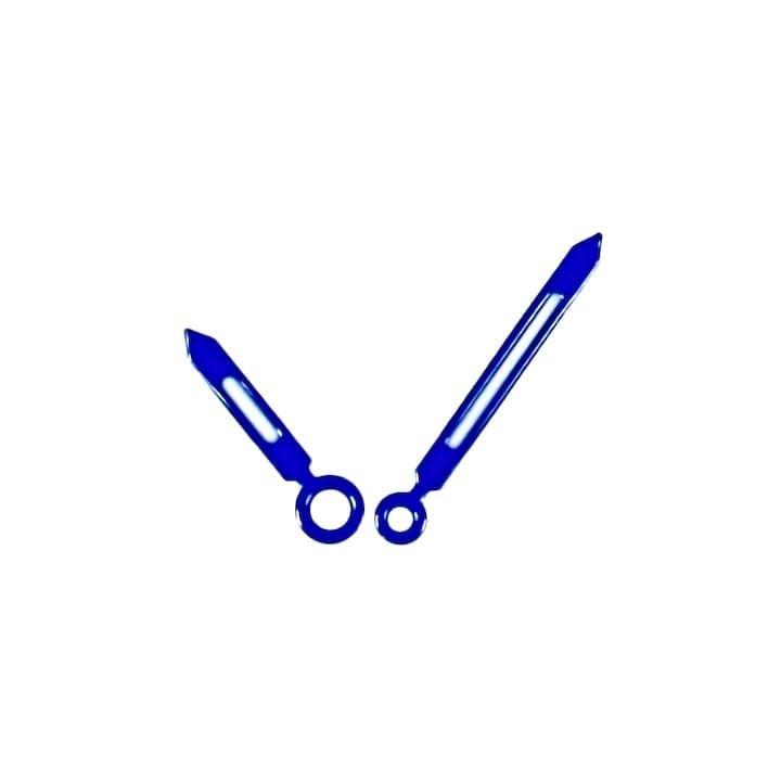 Синие минутный и часовой стрелки ВОСТОК КОМАНДИРСКИЕ (PAAR14)