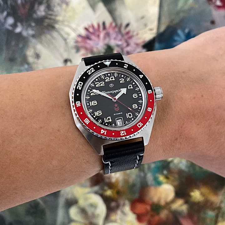 VOSTOK KOMANDIRSKIE 24-часовое время (650541 S4)