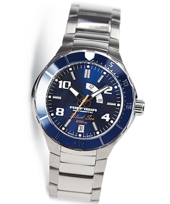 ВОСТОК AMFIBIA BLACK SEA с дополнительным индексом 24 часа (440795)