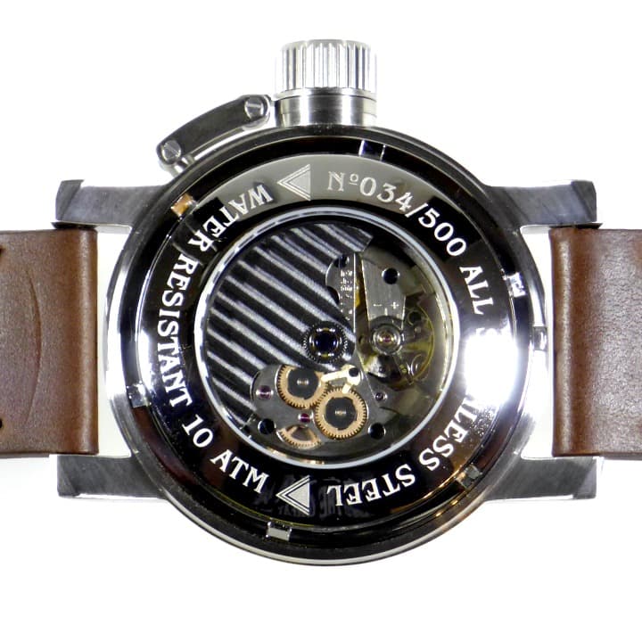 ТРИУМФ ПОДВОДНАЯ ЛОДКА АНЧАР, 24-часовые время, сапфировое стекло (1032.02)