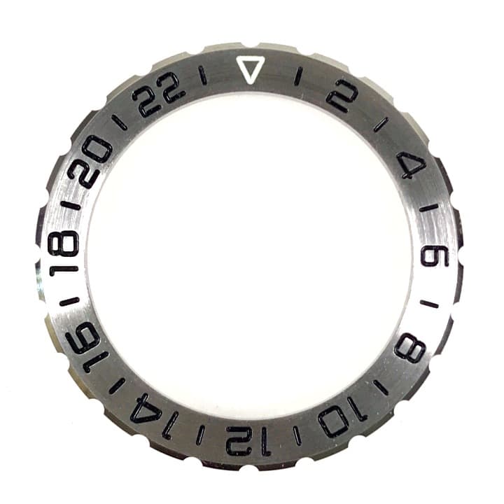 24-часовой безель ВОСТОК КОМАНДИРСКИЕ с пружиной, браширован (65k-5/1)