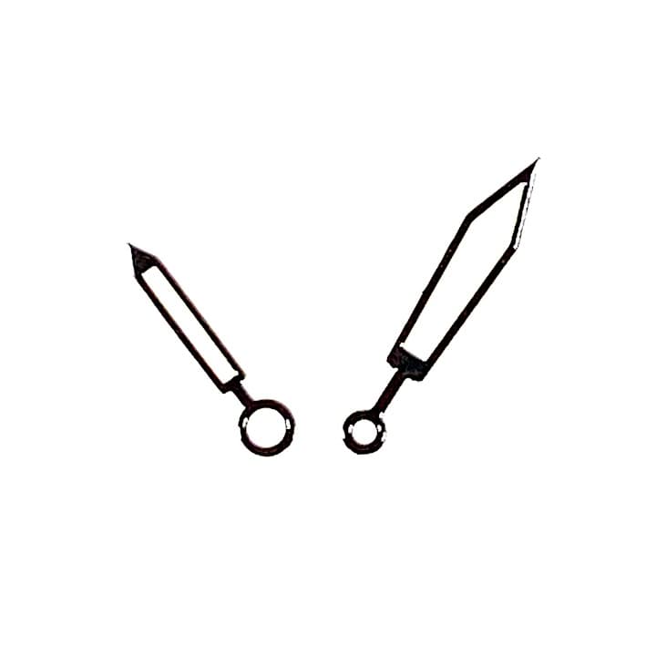 Черные стрелки Plongeur ВОСТОК АМФИБИЯ КОМАНДИРСКИЕ (PAAR105)