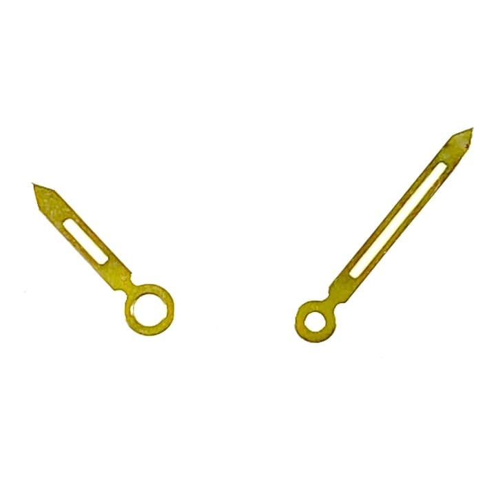 Золотые минутный и часовой стрелки ВОСТОК КОМАНДИРСКИЕ (PAAR12)