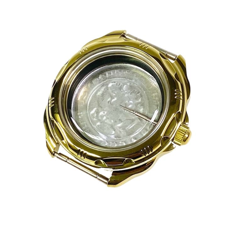 Корпус 219 для часов VOSTOK KOMANDIRSKIE с ручным заводом, покрытый нитридом титана, полированный, полный 219ksb