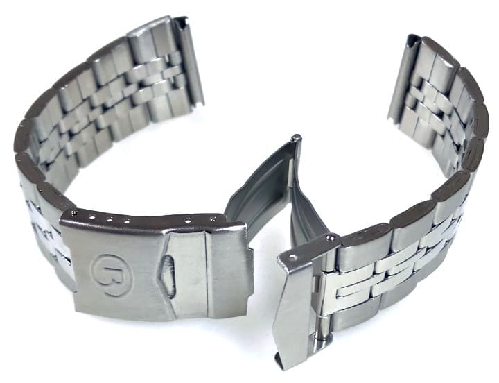 22 мм, оригинальный браслет ВОСТОК из нержавеющей стали (ST22-01)