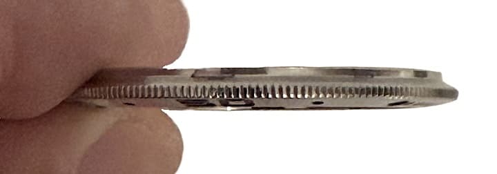 Безель для часов ВОСТОК АМФИБИЯ, нержавейка, полирована, красные секунды (71K-12)