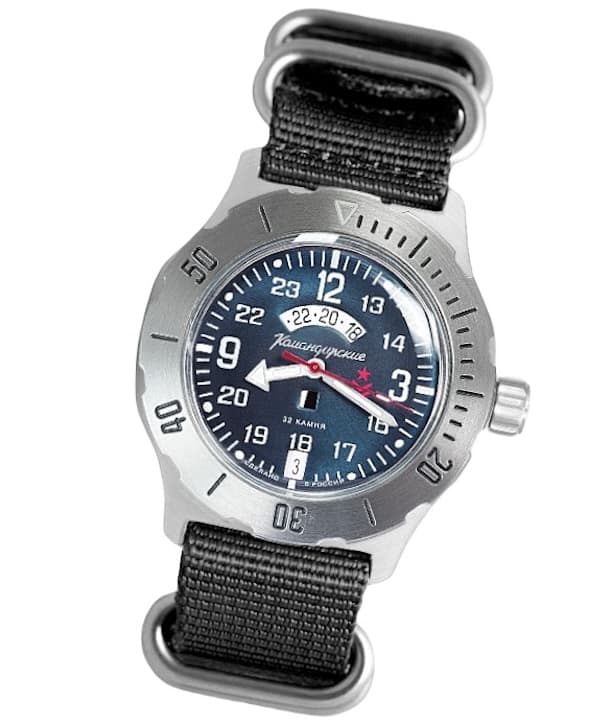 ВОСТОК КОМАНДИРСКИЕ К-35 с дополнительным 24-часовым дисплеем и индексом день и ночь (350753)