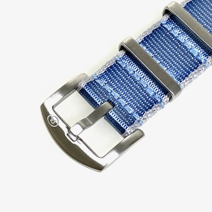 ВОСТОК 18 мм НАТО ремешок, нейлон, цвет морской волны, продходит циферлату 059 (NATO18-59)