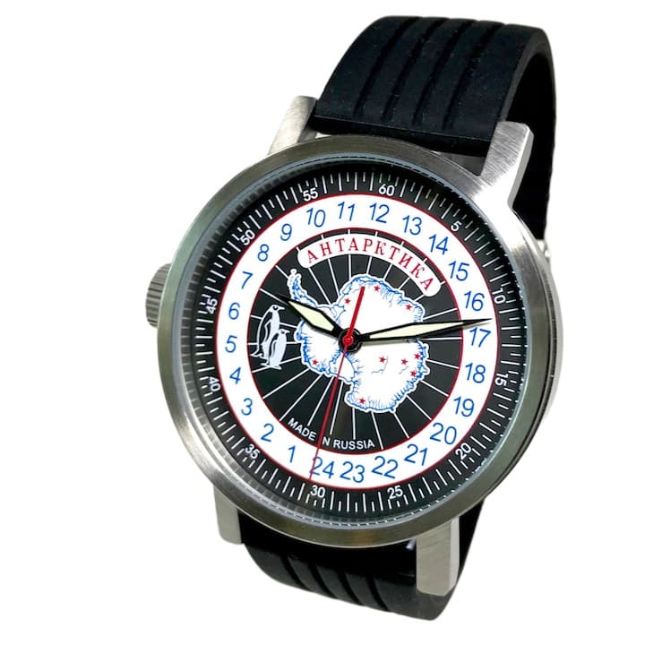 24-часовые часы с автоподзаводом УМНЯШОВ АНТАРКТИДА (2431.14)