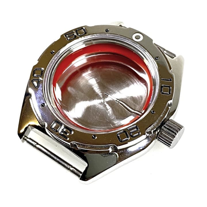 Корпус ВОСТОК 670, полированный с полированным безелем (670ksb / 2)