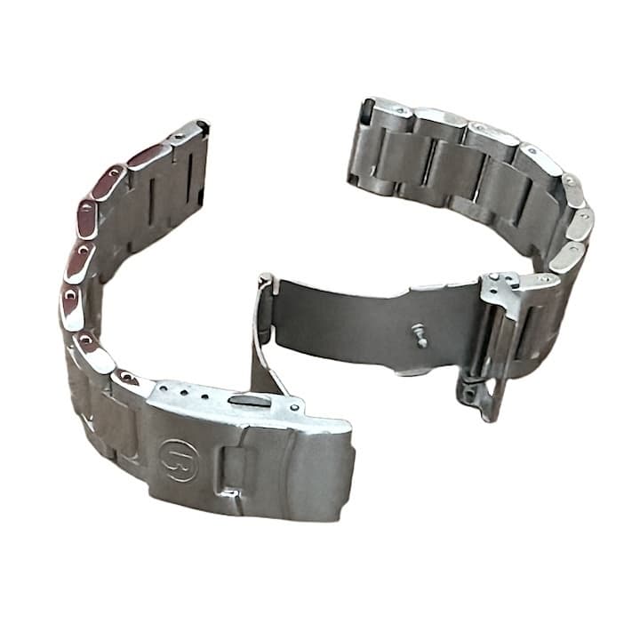 20mm ВОСТОК литой браслет из нержавейки КОМАНДИРСКИЕ АМФИБИЯ AMPHIBIA (ST20-10)