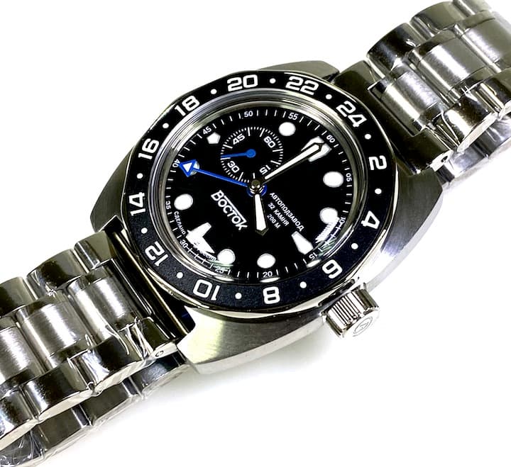ВОСТОК AMPHIBIA GMT Новый Бэтмен (17036Б)