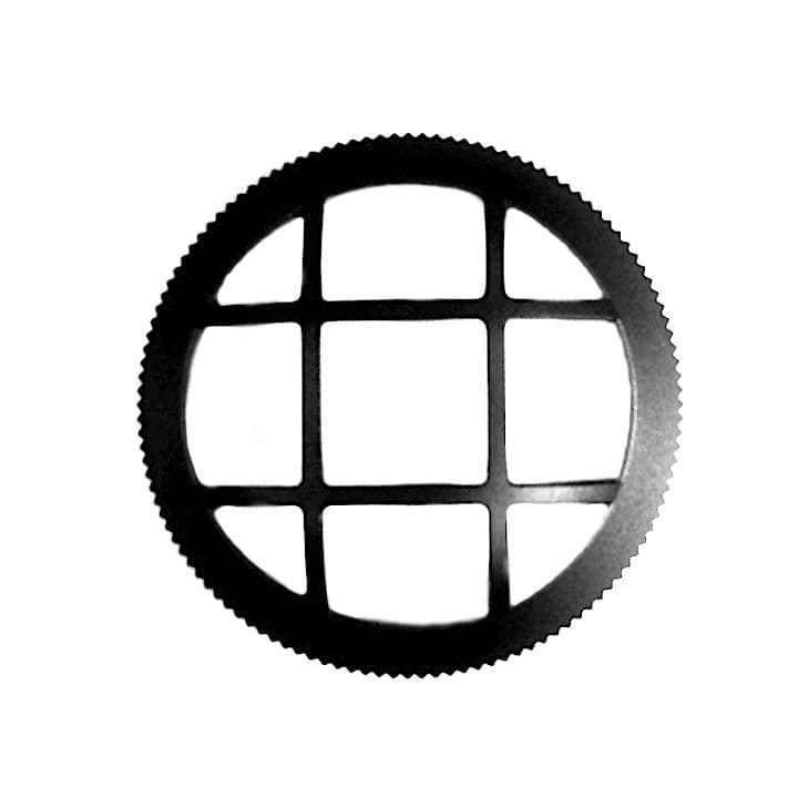 Безель с защитной решеткой ВОСТОК АМФИБИЯ КОМАНДИРСКИЕ с пружиной, черное PVD покрытие (LU-MAS-55)