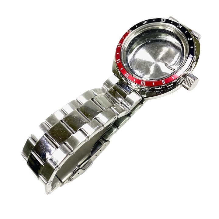 Корпус ВОСТОК АМФИБИЯ НЕПТУН 960, полированный с браслетом (690ksb - 1)