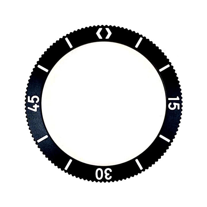 Безель черный PVD ВОСТОК АМФИБИЯ КОМАНДИРСКИЕ с пружиной (LU-MAS-01)