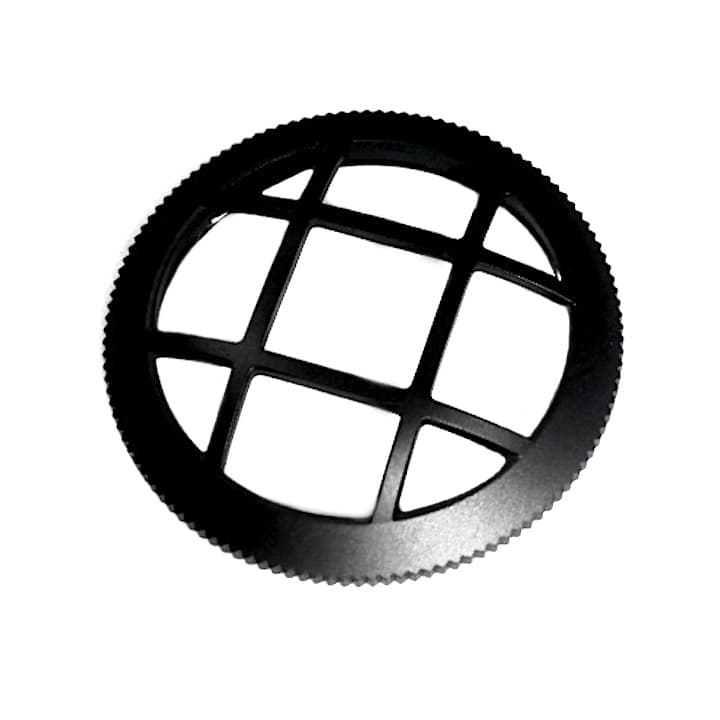 Безель с защитной решеткой ВОСТОК АМФИБИЯ КОМАНДИРСКИЕ с пружиной, черное PVD покрытие (LU-MAS-55)