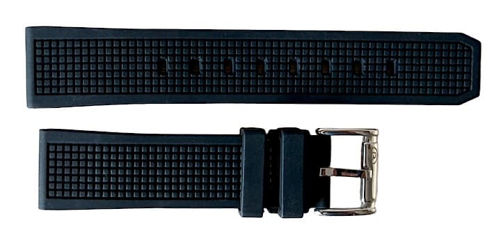 22 мм ВОСТОК ремешок, силикон, черный (PUS01-22mm)