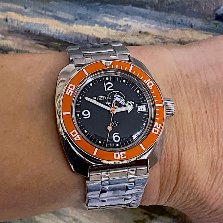 VOSTOK АМФИБИЯ SCUBA DUDE (710634 S3)