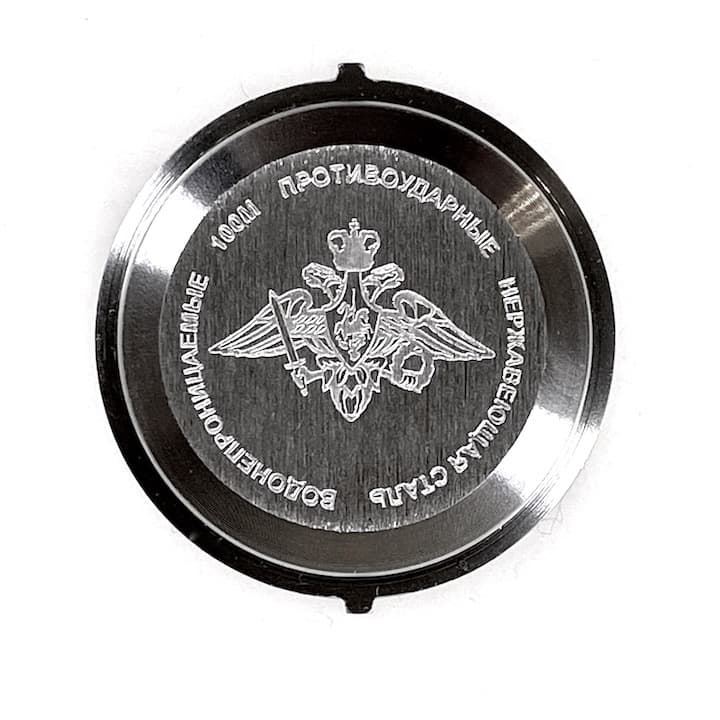 Плоская задняя крышка для корпусов ВОСТОК РАТНИК, КОМАНДИРСКИЕ И АМФИБИЯ (не для механизмов с автоподзаводом (119k-14)