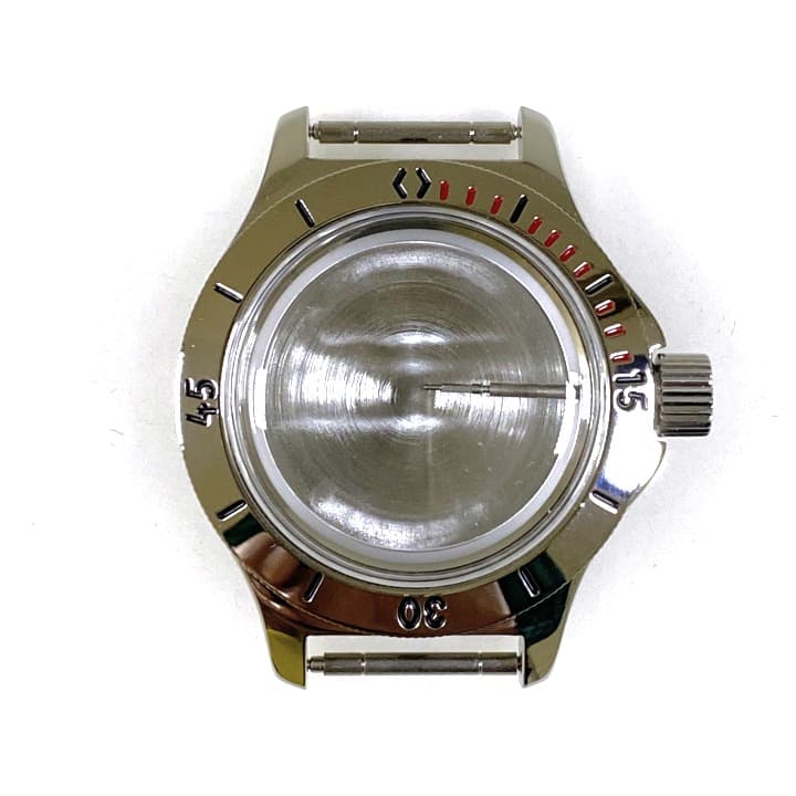 Корпус ВОСТОК 120 красные минуты, полированный (120ksb / 2)