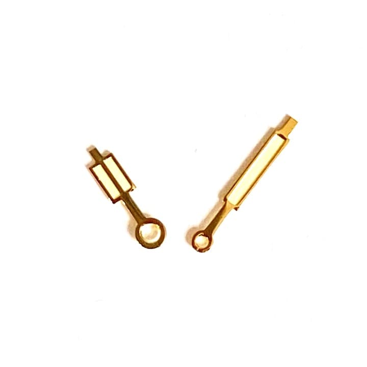 Золотые стрелки старый Ф-стиль ВОСТОК КОМАНДИРСКИЕ (PAAR21)