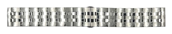 22 мм, литой браслет из нержавеющей стали ВОСТОК с бабочкой застежкой (ST22-12)