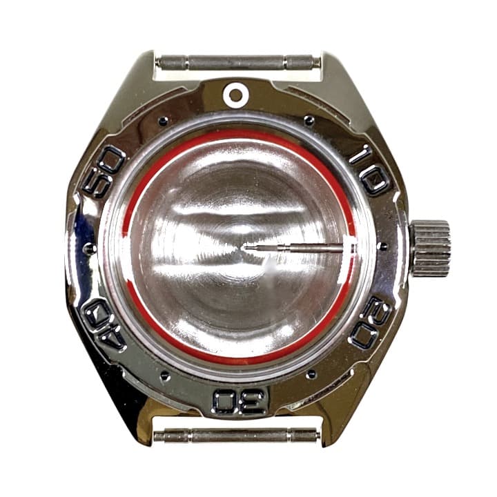 Корпус ВОСТОК 670, полированный с полированным безелем (670ksb / 2)