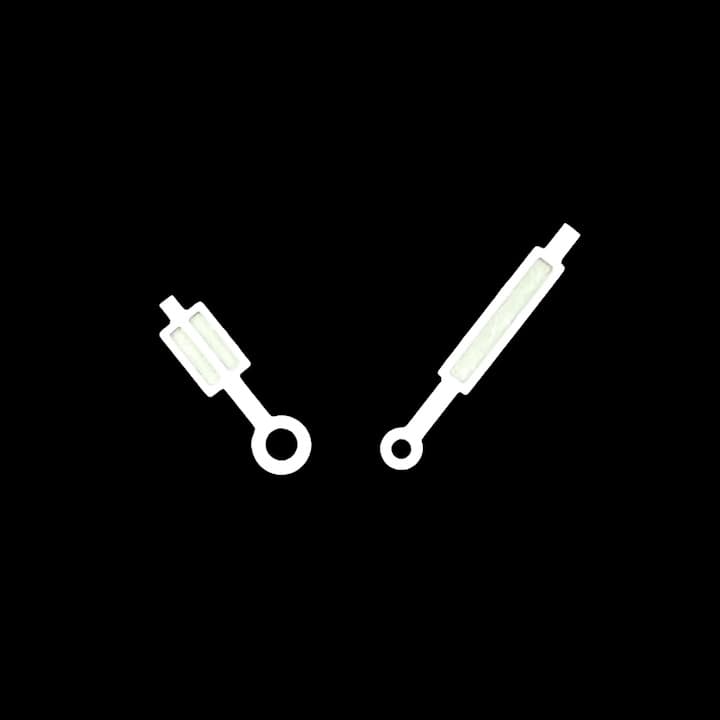 Белые стрелки старый Ф-стиль ВОСТОК КОМАНДИРСКИЕ (PAAR24/1)