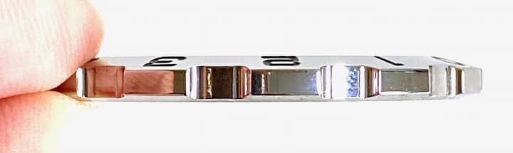 Безель VOSTOK АМФИБИЯ с пружиной, полированный (10k6)