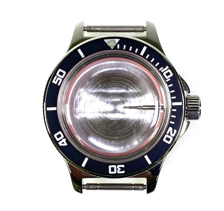 Корпус ВОСТОК 120 белые минуты, полированный (120ksb / 4)