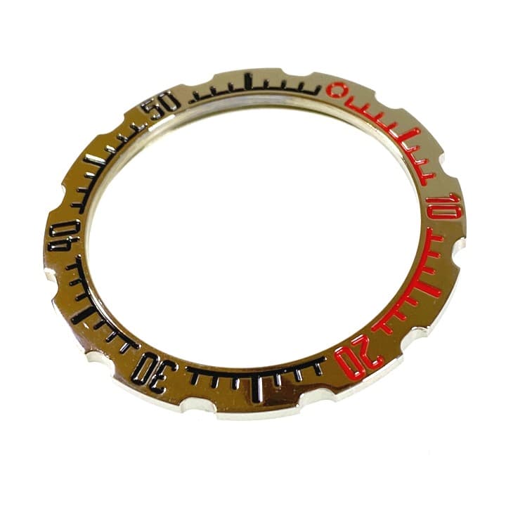 Безель ВОСТОК АМФИБИЯ с пружиной, полированный (35k-2 polished)