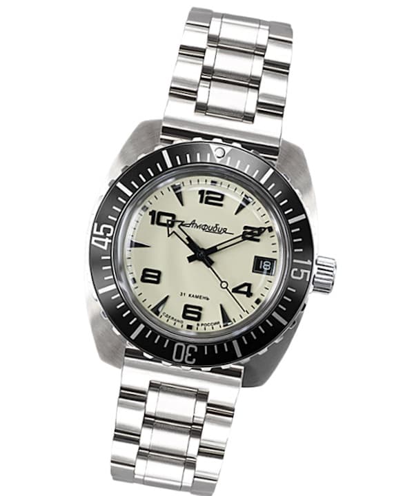 ВОСТОК АМФИБИЯ люминесцентных циферблат (170891)