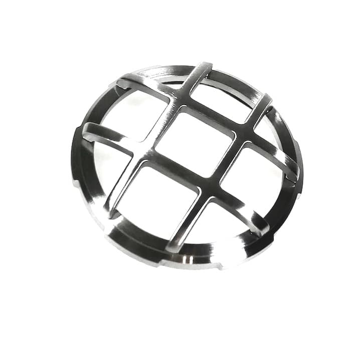 Безель с защитной решеткой ВОСТОК АМФИБИЯ КОМАНДИРСКИЕ с пружиной, брашированный (LU-MAS-53)