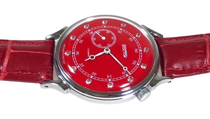 Женские часы ВОСТОК cс кристаллами Сваровского (581590)