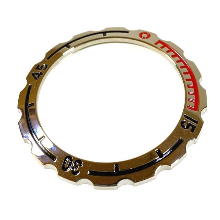 Безель ВОСТОК АМФИБИЯ с пружиной, полированый  (09k-1)